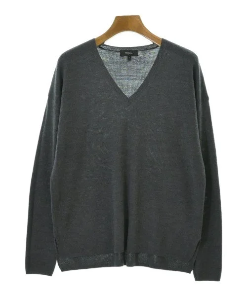 Theory Sweaters Satin Blend Silk Blend Wool Blend