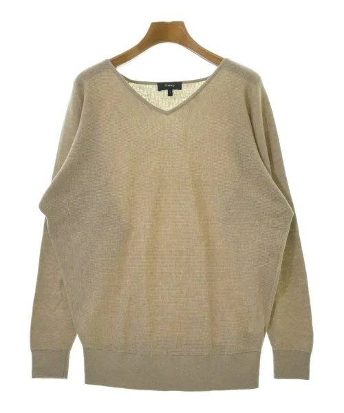 Theory Sweaters Mesh Sweater Canvas Denim