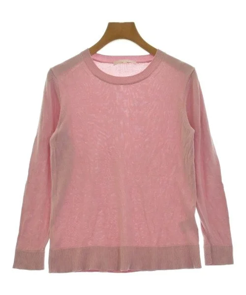 ANAYI Sweaters Notch Collar Peter Pan Collar Cowl Neck