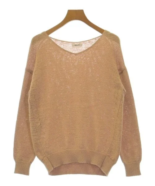 Nolley's Sweaters Solid Print Embellished