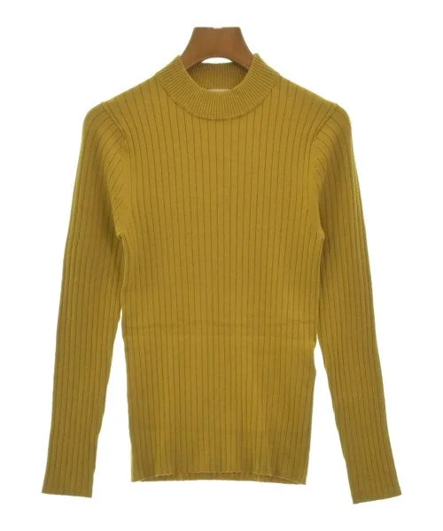 URBAN RESEARCH DOORS Sweaters Mesh Blend Leather Blend Suede Blend