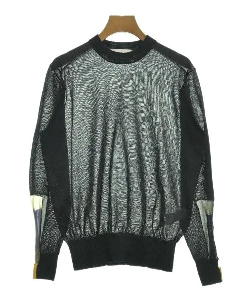 TOGA Sweaters Solid Color Striped Floral Print