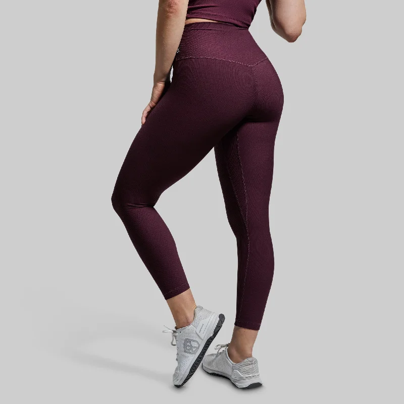 Limitless Legging (Black Cherry) Elegant Embellished Leggings