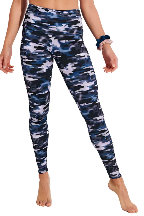 Onzie Hot Yoga High Rise Legging 228 Chic Printed Yoga Pants