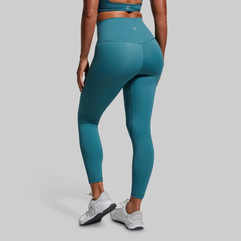 Your Go To Legging 2.0 (Aquastone) Fashionable Moisture-Wicking Leggings