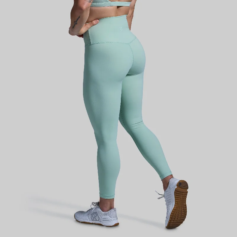 Your Go To Legging 2.0 (Cameo Green) Comfortable Power Mesh Leggings