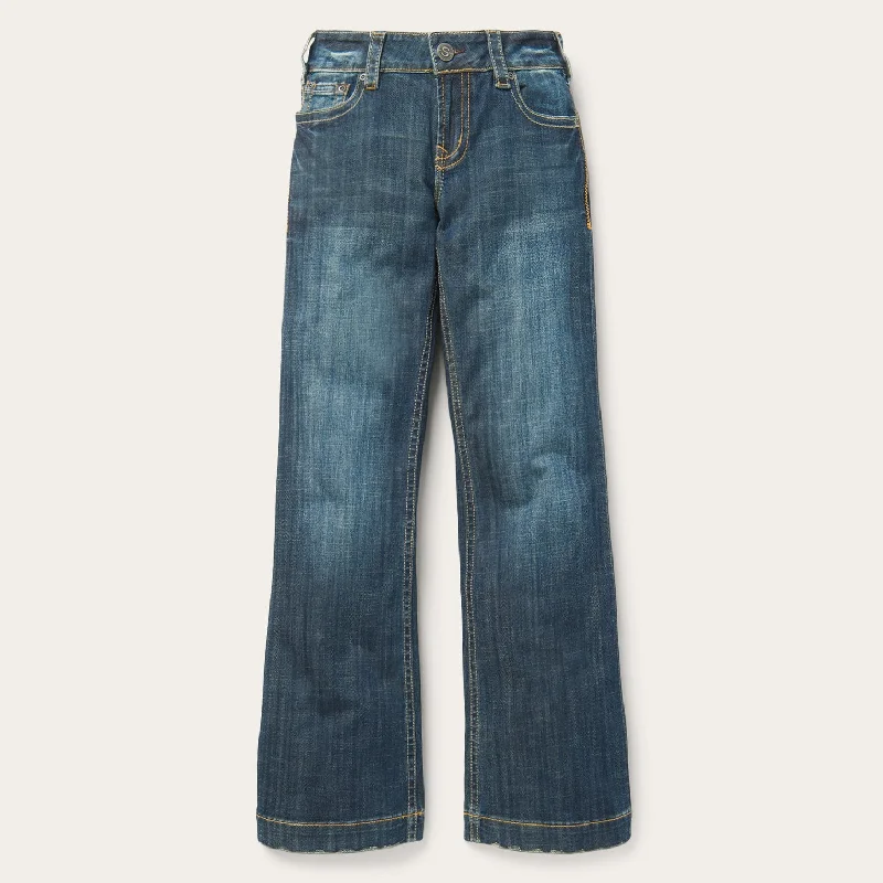 214 City Trouser Jeans In Medium Wash Cozy Stretch High-Waist Jeans