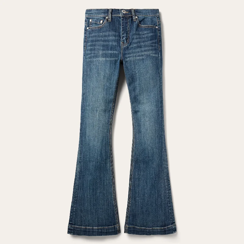 921 High Rise Flare Jeans Comfortable Jogger Style Jeans