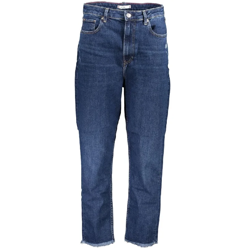 Blue Cotton Jeans & Pant Comfortable Dark Wash Jeans