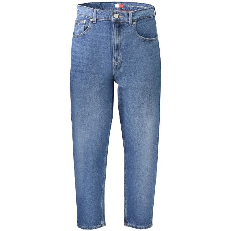 Blue Cotton Jeans & Pant Classic Slim Fit Jeans