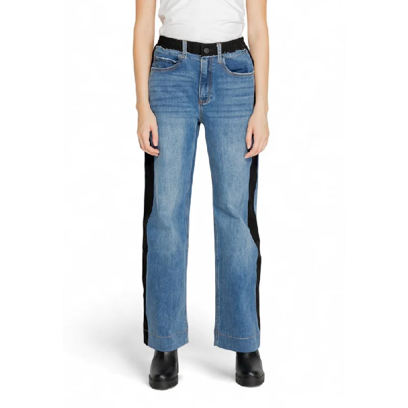 Blue Cotton Jeans & Pant Cozy Tencel Blend Denim Jeans