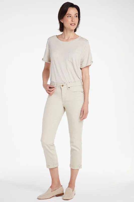 Chloe Skinny Capri Jeans - Feather Stylish Tapered Fit Jeans