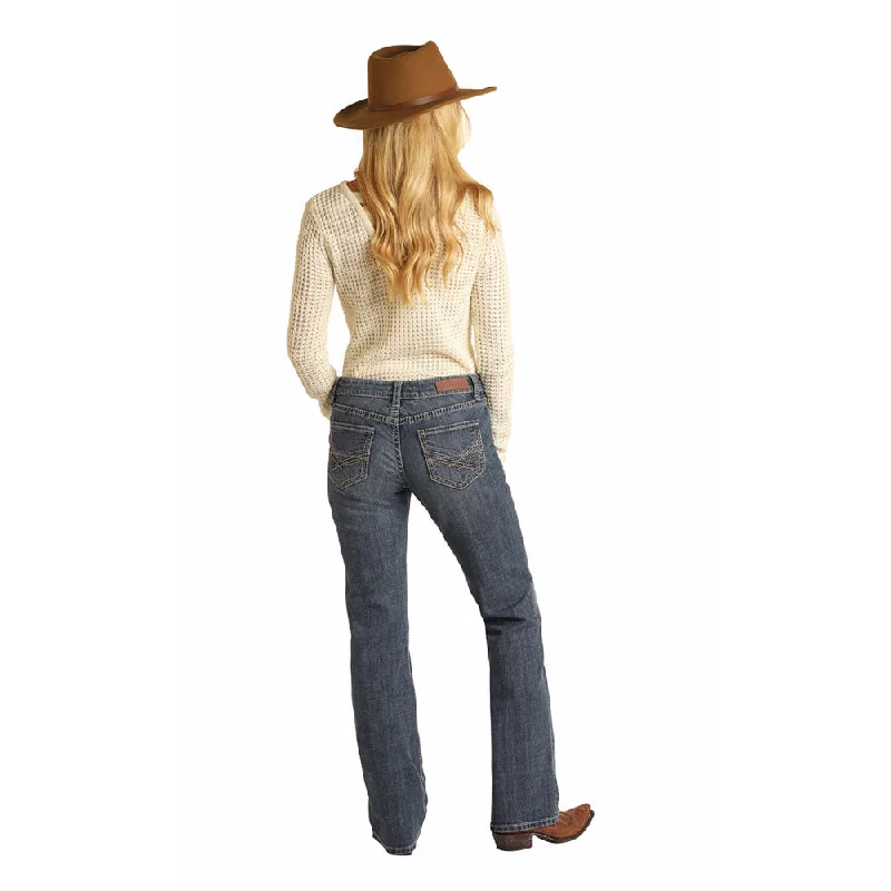 W2-1711 Rock & Roll Cowgirl Juniors Boyfriend Jeans Relaxed Straight Leg Casual Light Wash Jeans W2-1711 Rock & Roll Cowgirl Juniors Boyfriend Jeans Relaxed Straight Leg Casual Light Wash Jeans