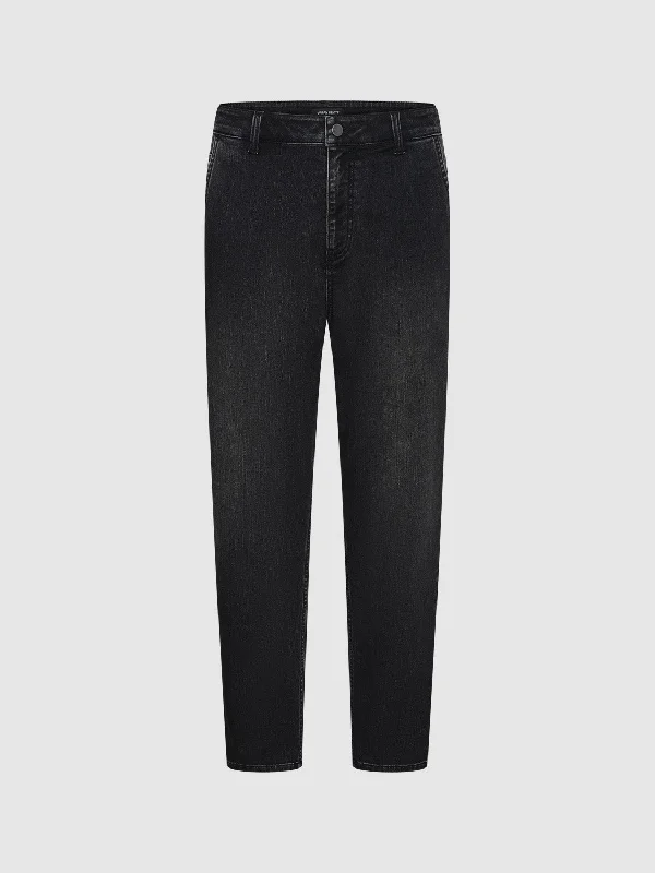 High Rise Denim Jeans Casual Loose Fit Jeans