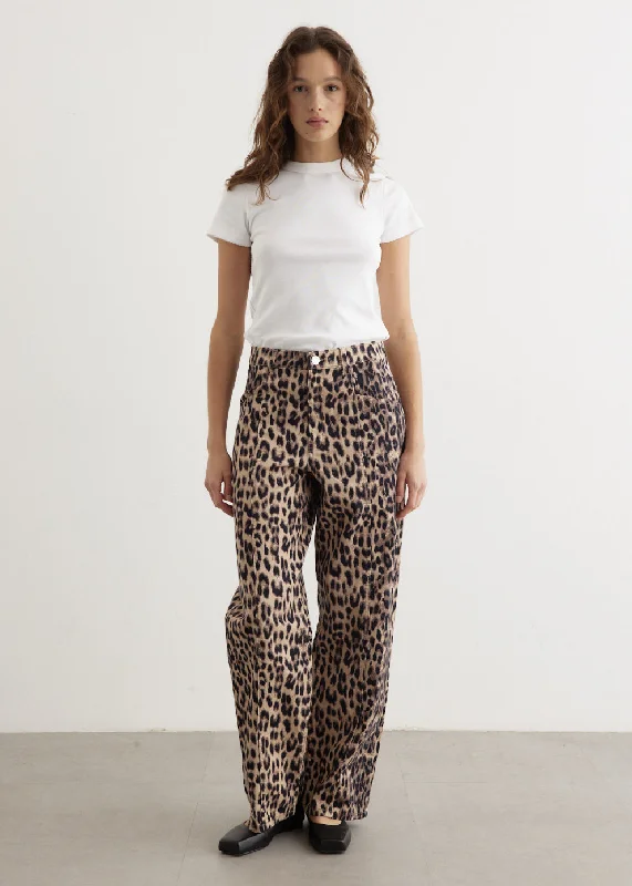 Nara Jeans Trendy Button-Up High-Waist Jeans