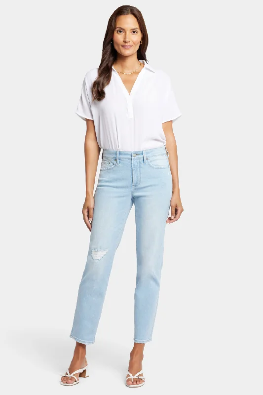 Stella Tapered Ankle Jeans - Estrella Comfortable Ankle Jeans