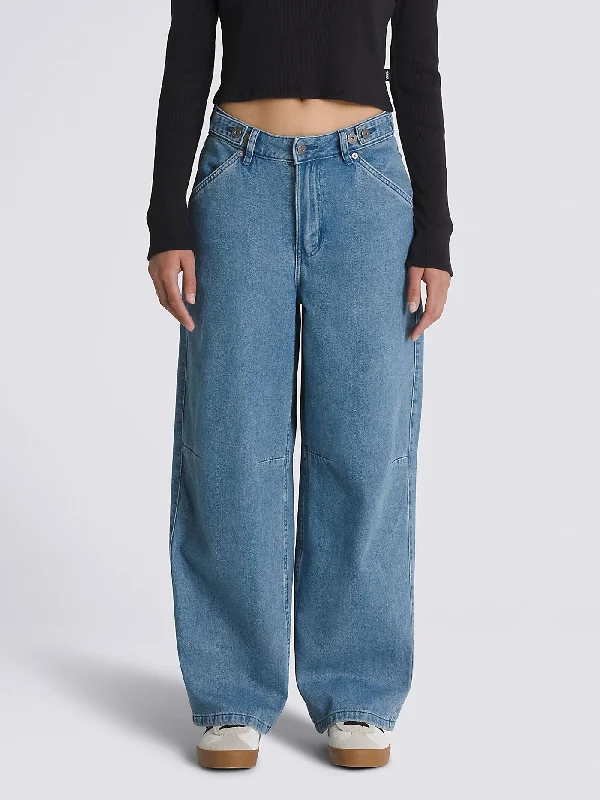 Curbside Jeans Chic Rip-Detail High-Waist Jeans