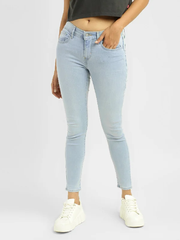 Women's Mid Rise 710 Super Skinny Jeans Fashionable Bootcut Jeans