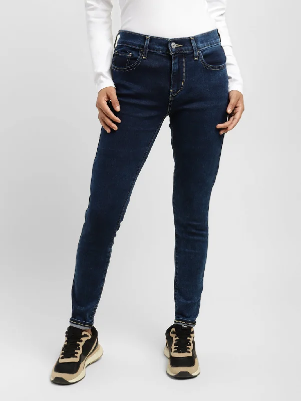 Women's Mid Rise 710 Super Skinny Jeans Stylish Bootcut Denim Jeans