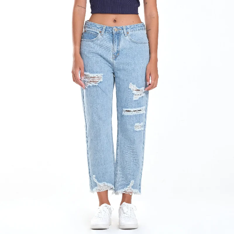 LEE WOMENS STELLA SLOUCH MOM JEANS IN PRESTIGE BLUE Comfortable Full-Length Denim Jeans LEE WOMENS STELLA SLOUCH MOM JEANS IN PRESTIGE BLUE Comfortable Full-Length Denim Jeans