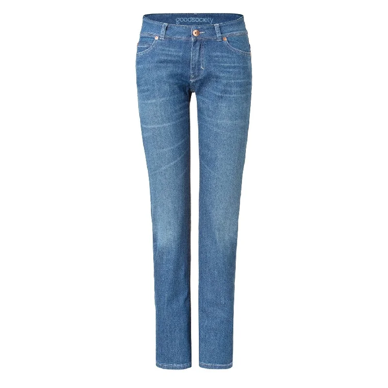 Womens Straight Jeans - Harrow Stylish Relaxed Fit Skinny Jeans