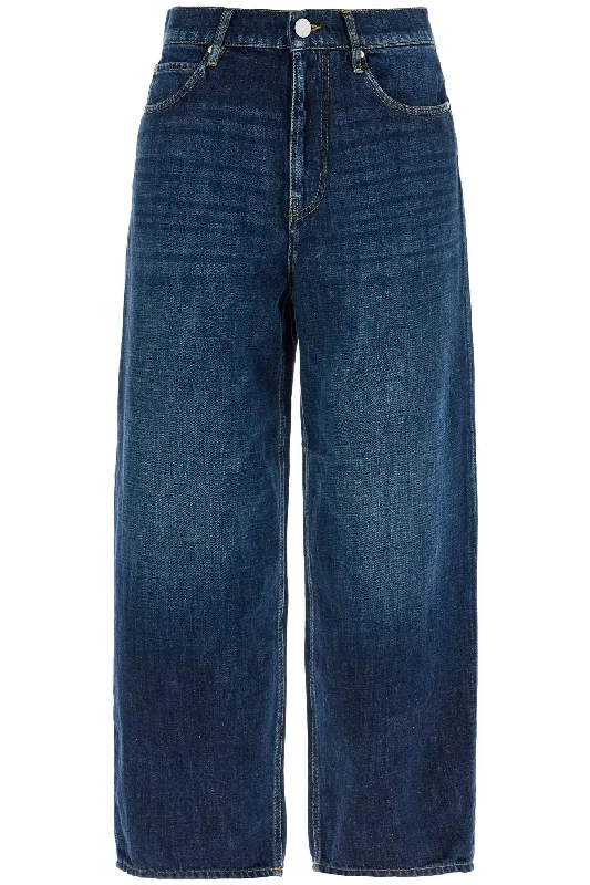 'estelle Egg Ocean Wash Jeans  - Blue Comfortable Zip-Fly Denim Jeans