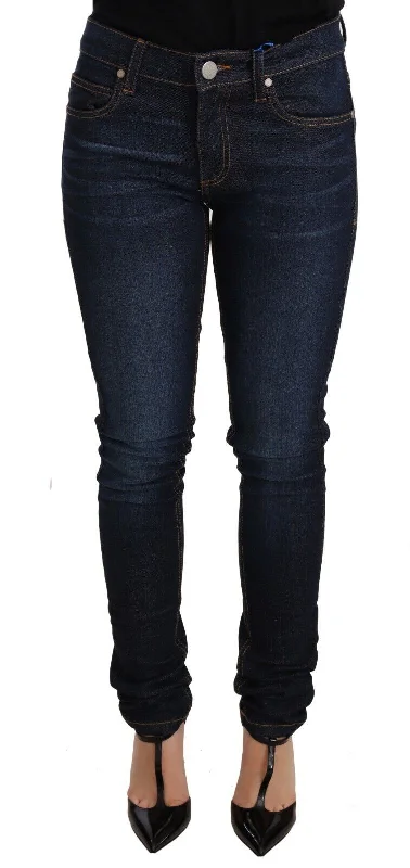 Elegant Low Waist Skinny Designer Jeans Trendy Acid Wash Skinny Jeans