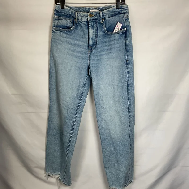 GOOD AMERICAN WOMEN'S JEANS 6 Fashionable Cropped Denim Jeans