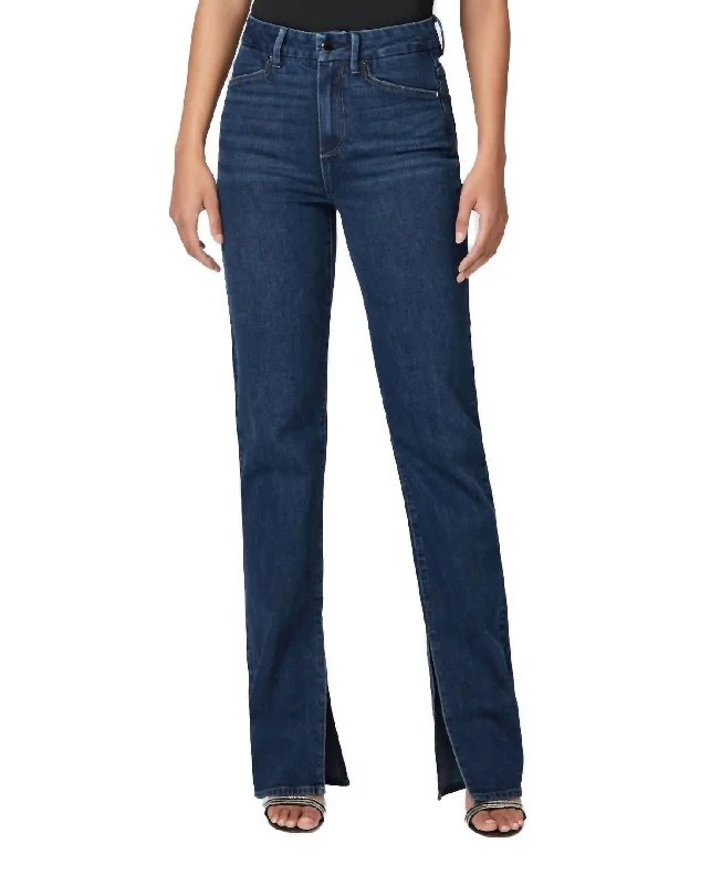 Stella Straight Jeans In Grecia Fashionable Raw Hemmed Jeans